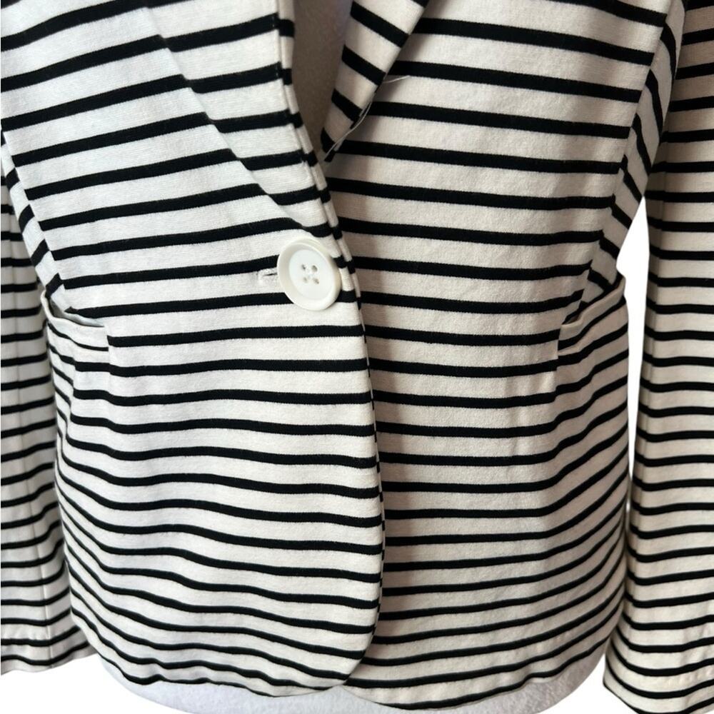 PHILOSOPHY REPUBLIC CLOTHING PETITE STRIPED BLAZER/JACKET - Picture 5 of 8
